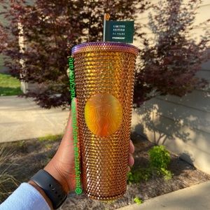✨NEW✨Starbucks 50th Anniversary Gold Studded Cup